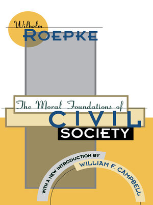 cover image of The Moral Foundations of Civil Society